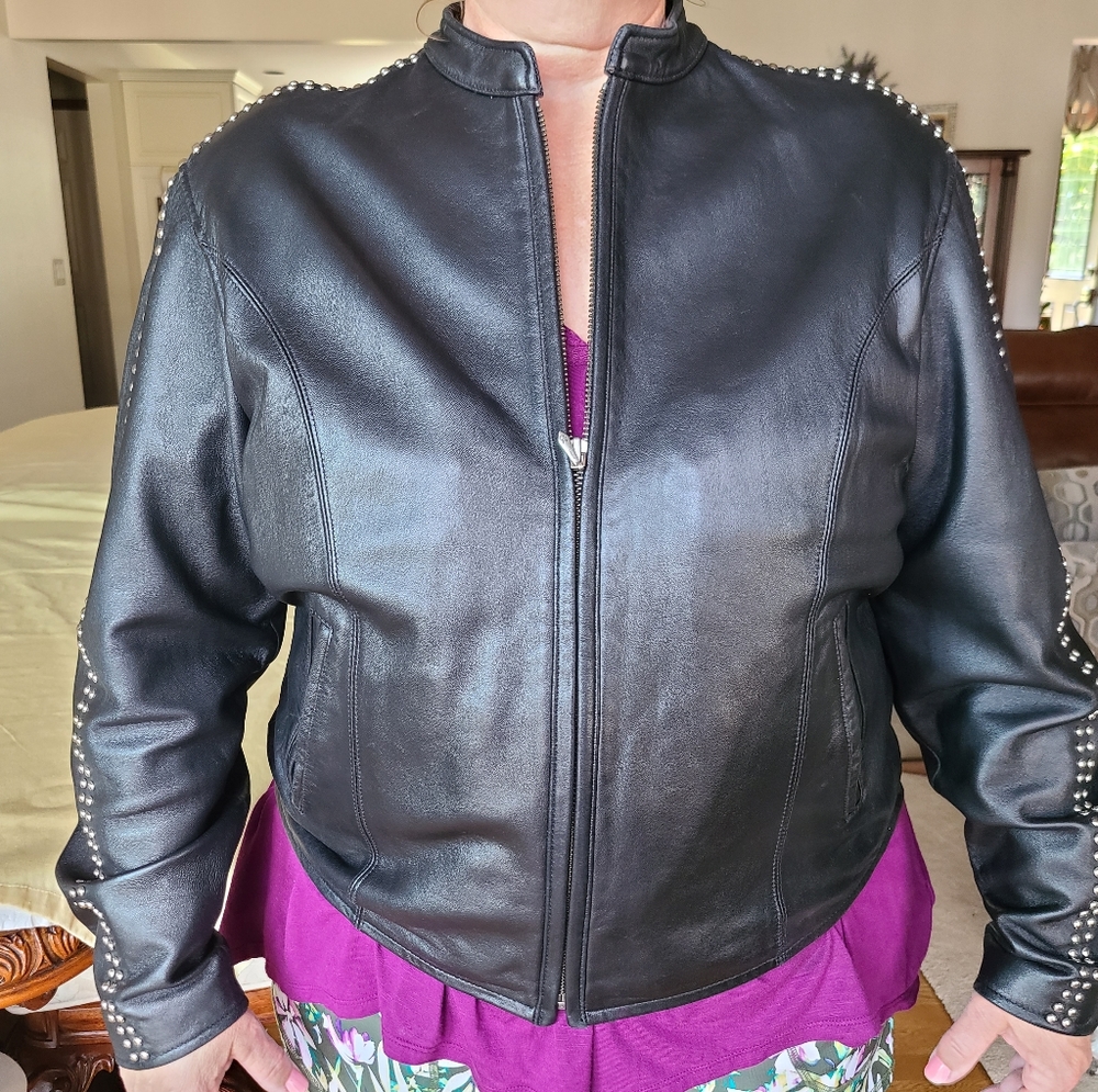 Harley Davidson Womens Genuine Leather Jacket